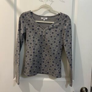 Frankie’s bikinis sugar waffle thermal top